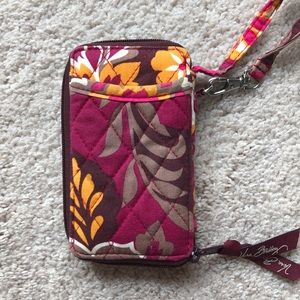 Vera Bradley phone case / wristlet